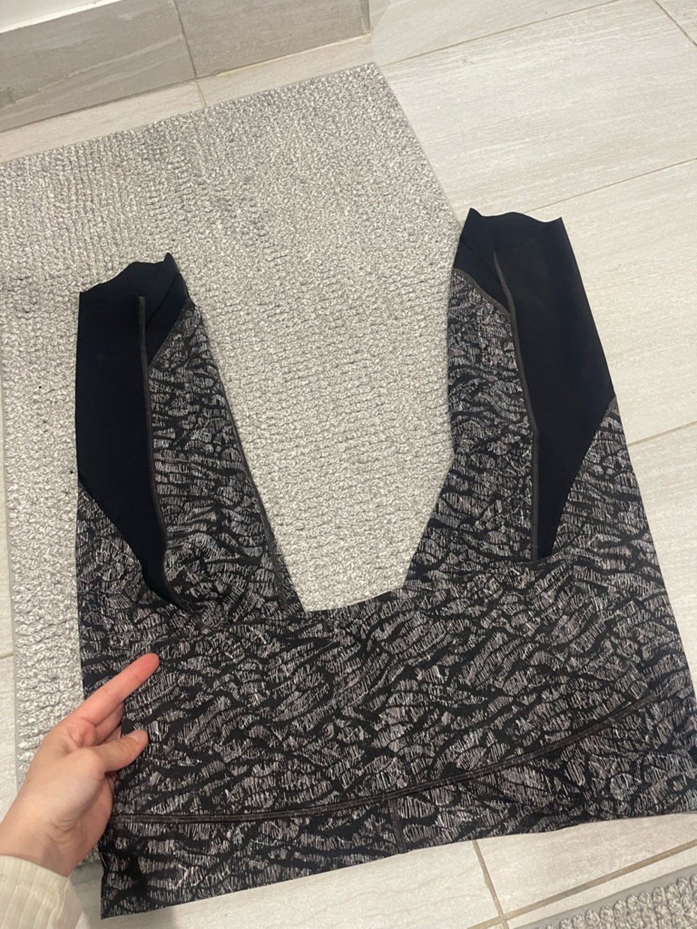 Lululemon Wunder Under Crop High-Rise Roll Down Scallop Luxtreme 23" size 10